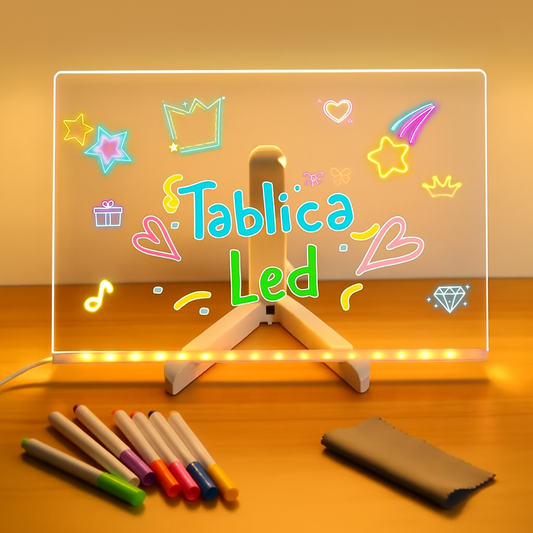 Tablica LED do rysowania + GRATISY